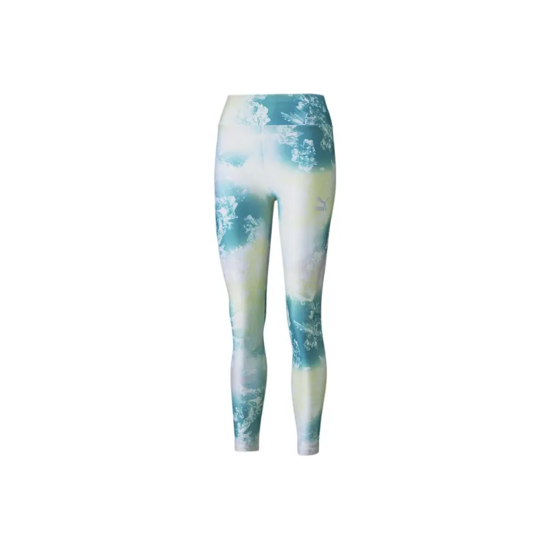 PUMA Crystal G. High Waist AOP Athletic Trousers Women's White-0