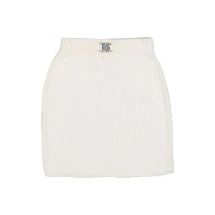 1017 ALYX 9SM Casual Short Skirts Women's White-0