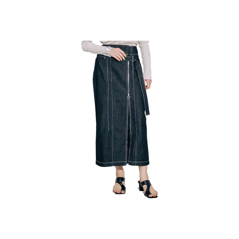 PUBLIC TOKYO Casual Long Skirts Women's Black-0