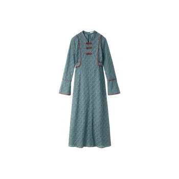 Lily Brown Long-Sleeved Dresses Women's