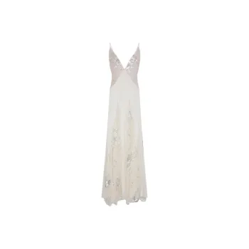 Elisabetta Franchi Slip Dress Women's White