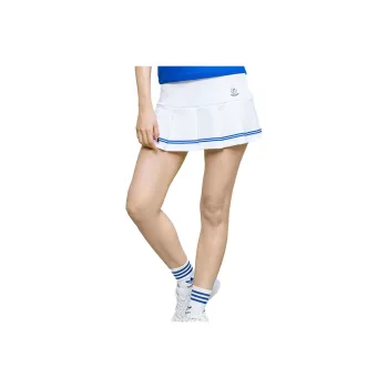 CORALIAN Casual Shorts Women's White/Blue