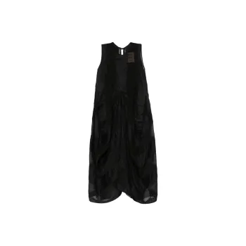 UMA WANG Flared Midi Dress