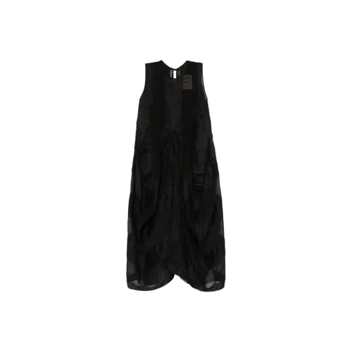 JW Anderson Hinge Embellished Crewneck Midi T Shirt Dress