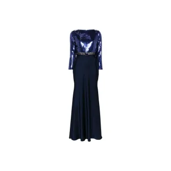 Sachin & Babi Christabel Sequined Gown