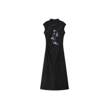 Local Gal Sleeveless Dress Women's Black Dress