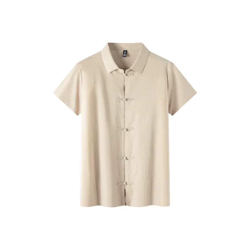Red bean Polo Shirts Men-2