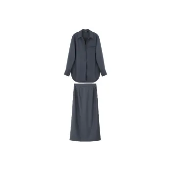 NINE WEST Casual Suit Women's Dark Gray