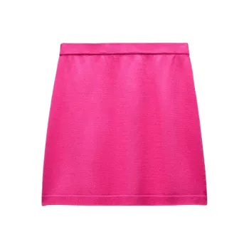 ZARA Casual Short Skirts Women's Pink