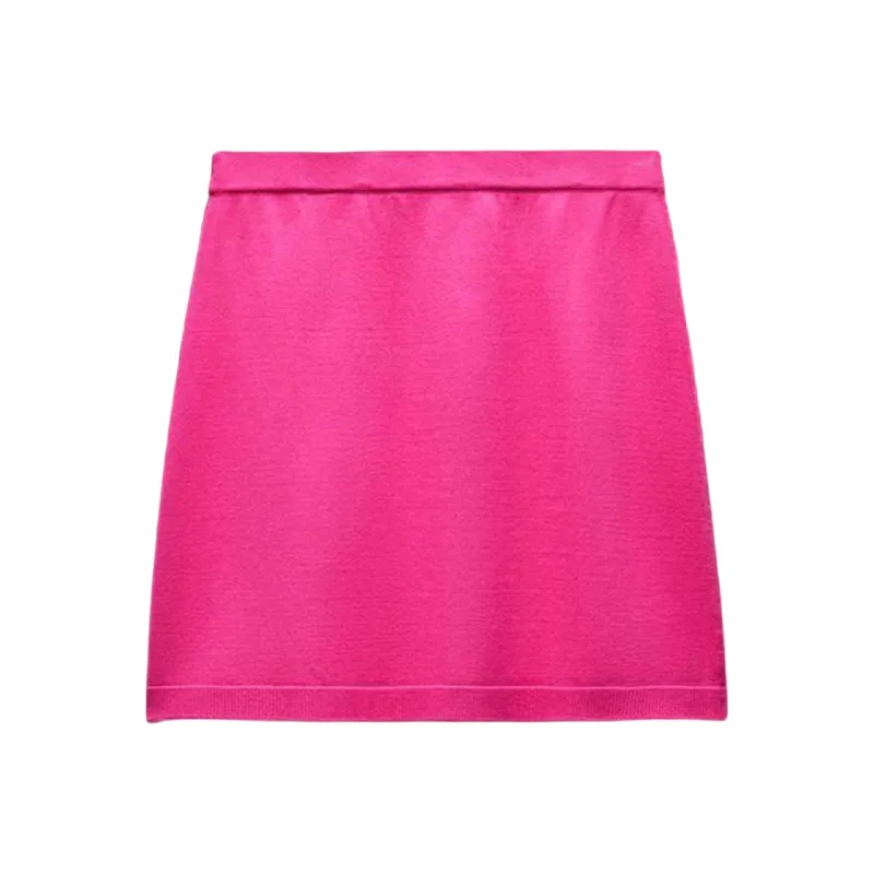 ZARA Casual Short Skirts Women's Pink-0