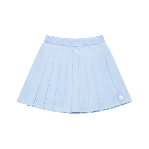 MLB MLB Preppy Style Collection Los Angeles Dodgers SS24 Casual Short Skirts Women's Blue