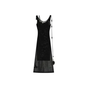 CULT GAIA Pemma Semi Sheer Midi Dress