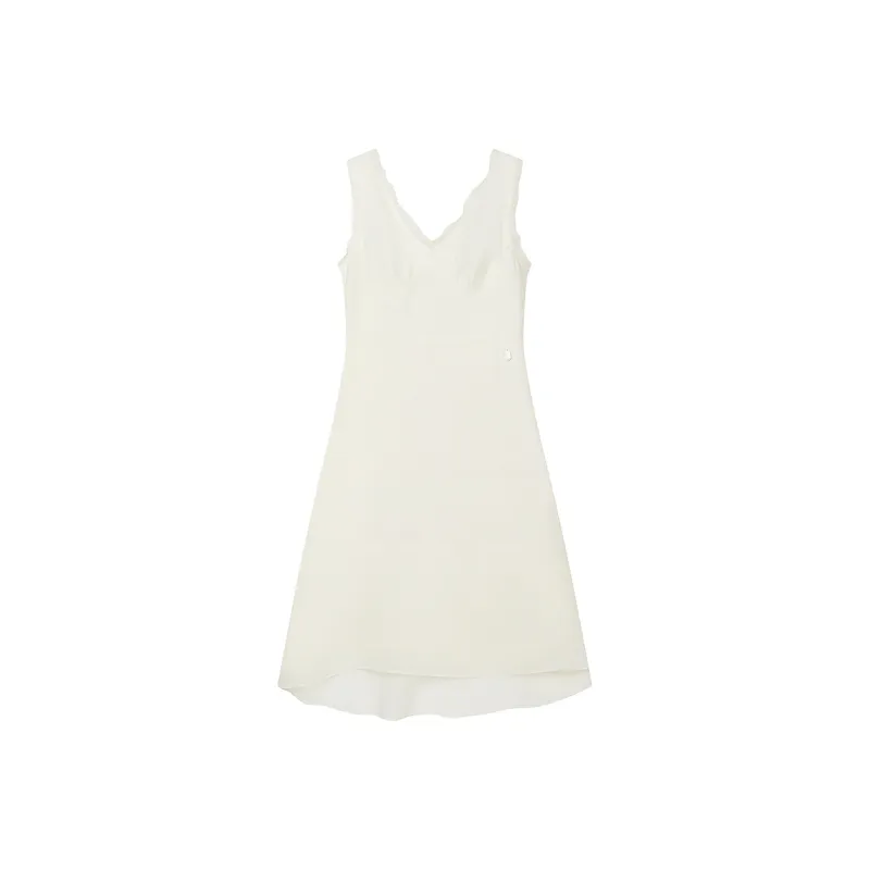 Teenie Weenie Sleeveless Dress Women's Light Yellow-0