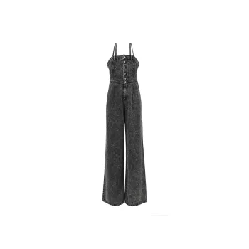 ONLY Overalls Women's J09 Dark Denim Gray
