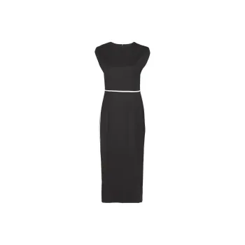 HUGO BOSS Contrast Stripes Dress