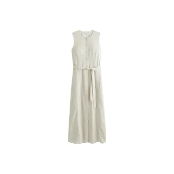 Abercrombie＆Fitch Sleeveless Dress Women's Tan
