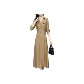 Mapping Long-Sleeved Dresses Women's