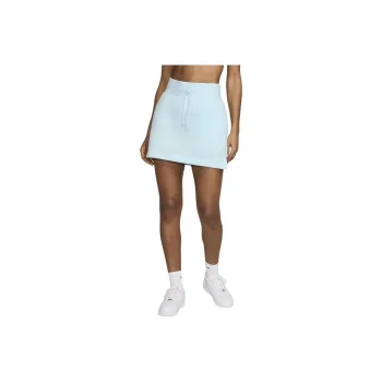 Nike Sportswear Phoenix Fleece Casual Short Skirts Women's Glacier Blue/Sail