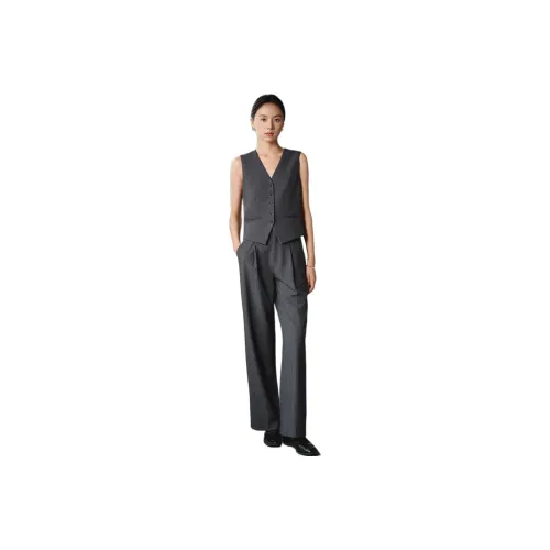 IHIMI Casual Suits Women's Gray