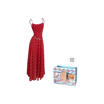 Gentle Welcome Slip Dress Women's Red