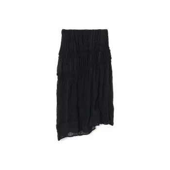 Yohji Yamamoto Casual Long Skirts Women's Black
