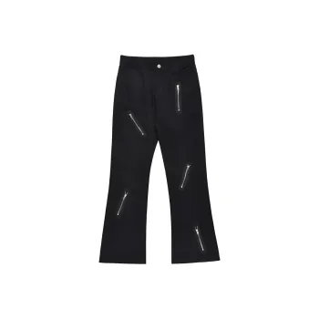 YINLEI Jeans Unisex Black