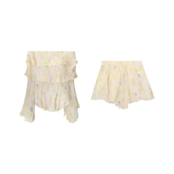 KKX Casual Suit Women's Light Yellow