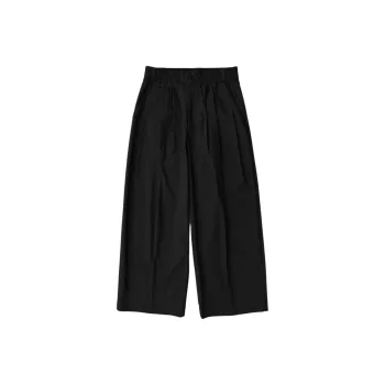 PUBLIC TOKYO SS25 Casual Pants Men's Black