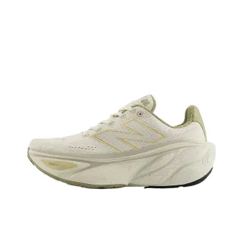 New Balance Fresh Foam X More V5 Linen Stoneware Gold Metallic Women's