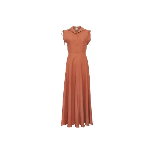 INES DE LA FRESSANGE Sleeveless Dress Women's Caramel