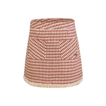 Guuka Hero Casual Short Skirts Women's Red Plaid