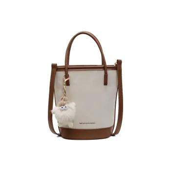 TOUTSEUL YOLO PU Crossbody Handbag Women's Ecru/Silver/Pink/Black