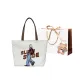 White+Charm+Shopping Bag