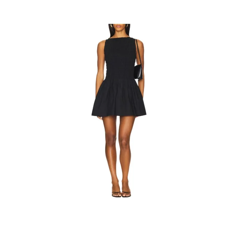 FAITHFULL THE BRAND Sleeveless Dress Women's Black-0