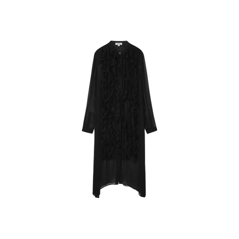 COS Long Sleeved Dresses Women's Black-0
