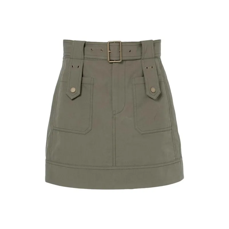 LOFT SHINE Skirt Women's Army Green-0
