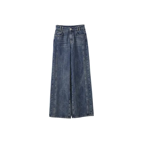 XIANGYING Jeans Women's Blue