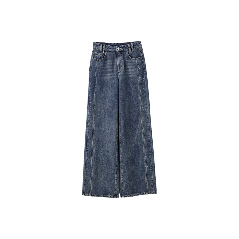 XIANGYING Jeans Women's Blue-0