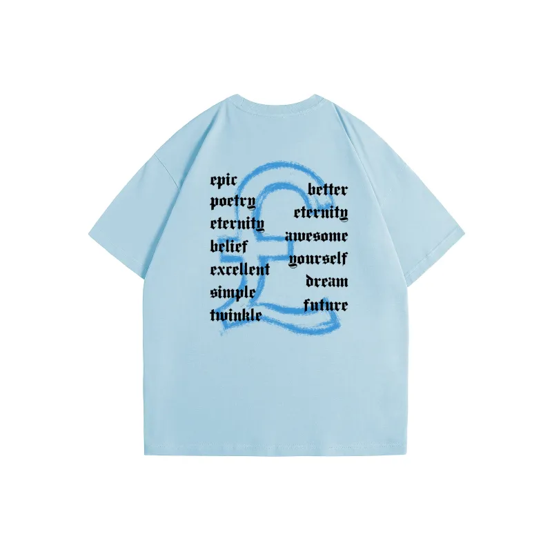 EPIC POETRY Short Sleeved T Shirts Unisex-33