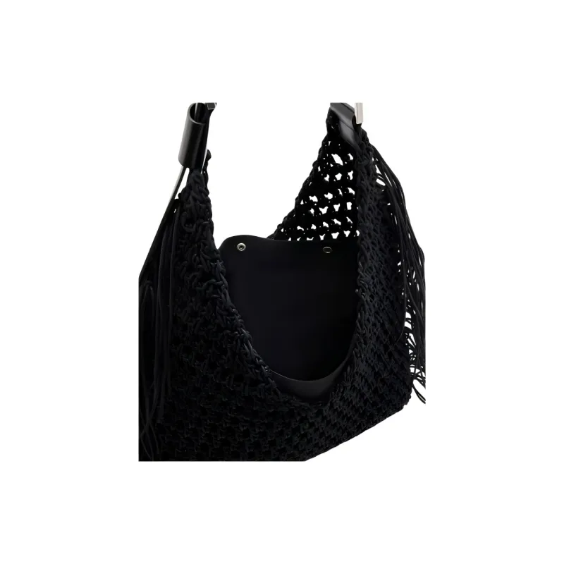 ALLSAINTS Sabine Crochet Shoulder Bag-2