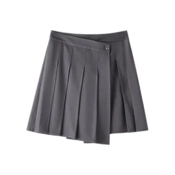 THE SEA LIFE Casual Short Skirts Women's Clover Gray