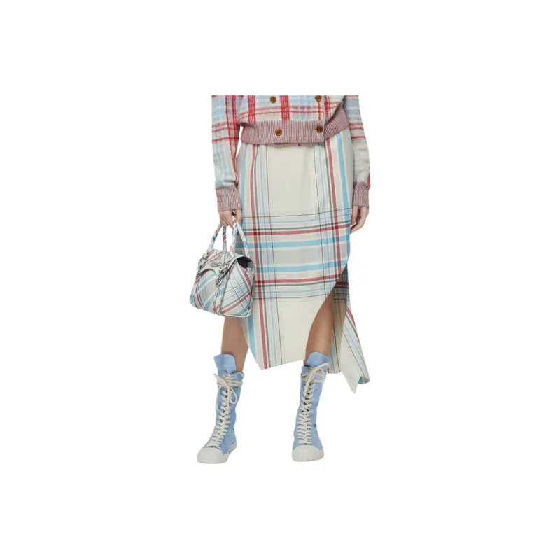 Vivienne Westwood Casual Long Skirt Women's White-7