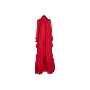 Giambattista Vall Silk Dress