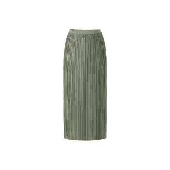 JZ. ANNAKRO Casual Long Skirt Women's Green Shades