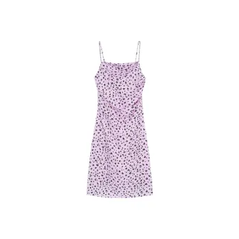 Bebe Slip Dresses Women's Black Pinkish