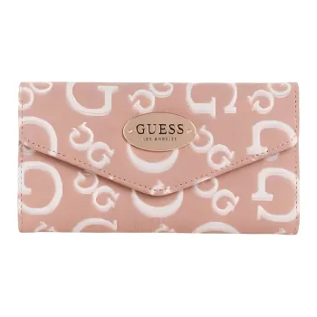 GUESS Fabric Clutch Women's Pink