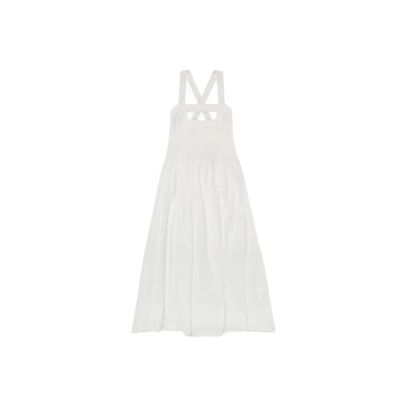 CORALIQUE Sleeveless Dress Women's White-0