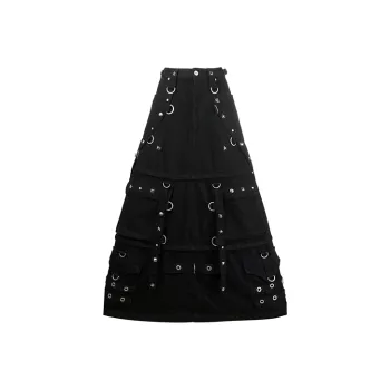 Balenciaga Runway Raver Skirt 'Black'