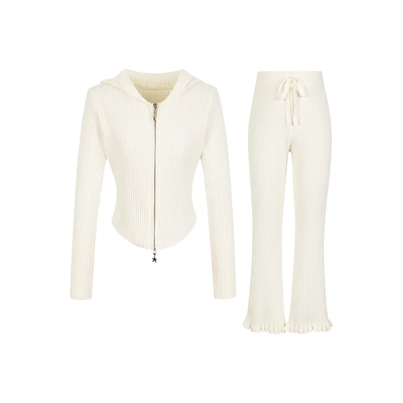 UPNANAWANG Casual Suit Women's Black-2