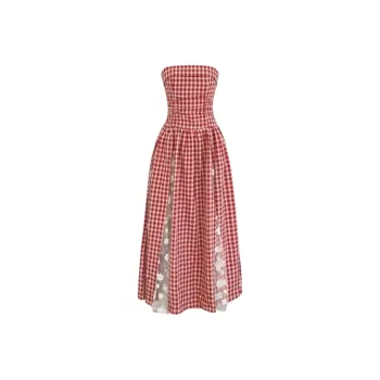 YGPRW Sleeveless Dress Women's Red